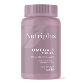 أوميغا 3 من نيوتريبلس – Nutriplus Omega 3 زيت السمك الطبيعي - 30 كبسولة