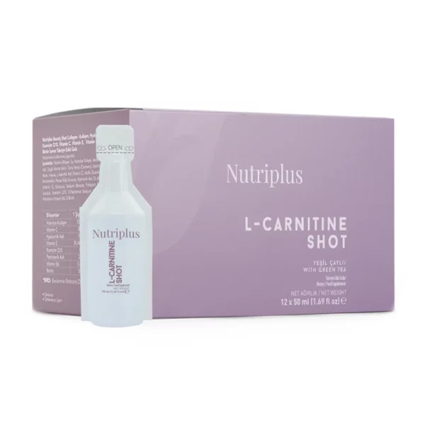 Nutriplus L-Carnitine Shot – طاقتك القصوى... في كل فلكون!