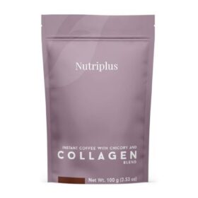 Nutriplus كولاجين قهوة الهندباء الطبيعية - 100 جم