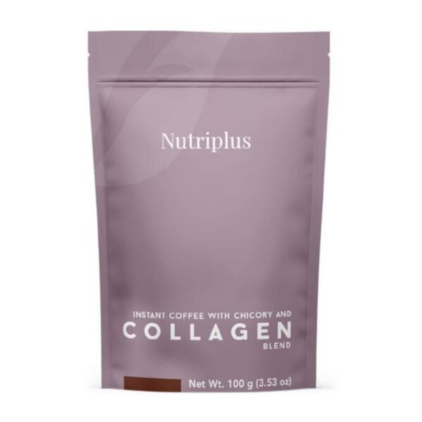 Nutriplus كولاجين قهوة الهندباء الطبيعية - 100 جم
