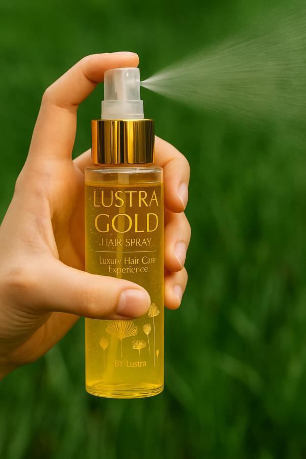 ⁦لوسترا جولد Lustra Gold – روتين العناية بالشعر الذكي برقاقات الذهب الحقيقة⁩ - الصورة ⁦4⁩
